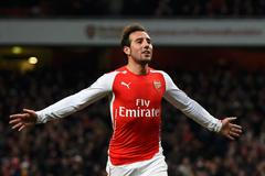 Santi Cazorla gól Arsenalu