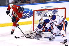 NHL: Florida Panthers vs. Edmonton Oilers (Jaromír Jágr)