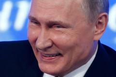 Vladimir Putin tisková konference