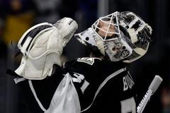 Peter Budaj v barvách LA Kings