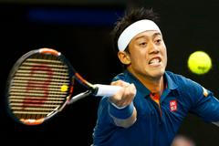 Kei Nišikori ve čtvrtfinále Australian Open 2016