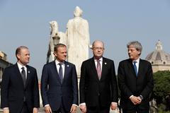 Premiér Sobotka v Římě