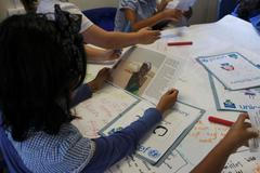 Škola v britském Norbury, kde učí děti o uprchlících.