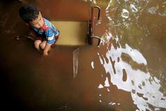 Indonésie, záplavy