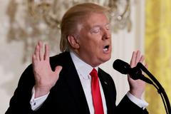 Donald Trump tisková konference