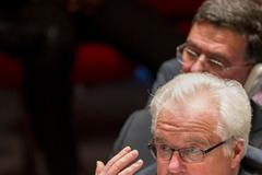 Ruský velvyslanec při OSN Vitalij Čurkin hovoří o událostech na Ukrajině.