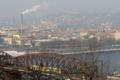 Praha ve smogu zahalena