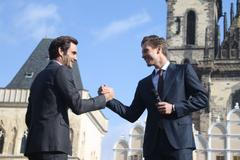 Roger Federer v Praze