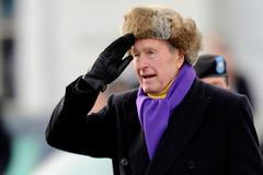 Bývalý americký prezident George H.W. Bush v roce 2009.