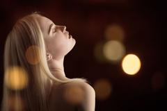 Dívka, žena, sen, orgasmus, erotika