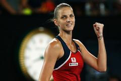 Karolína Plíšková na Australian Open 2017 (osmifinále)