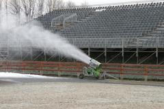 Zasněžování v Liberci