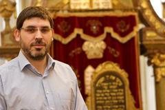 Petr Papoušek, představitel Svazu židovských obcí