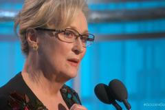 Oceněná Streepová podlehla emocím. Místo děkovné řeči kritizovala Trumpa