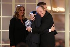 Fotbalista roku: Jarda Kužel v sedmém nebi, Schick byl šik a přišel i premiér