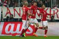 Thiago Alcantara, Robert Lewandowski a Arjen Robben