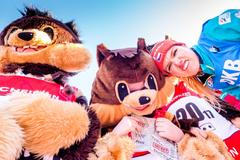 Koukalová nejdřív zkompletovala medailovou sbírku, pak dováděla s maskoty