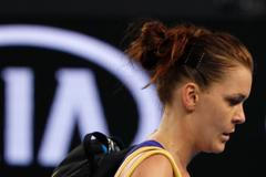 Agnieszka Radwaňská končí na Australian Open 2017