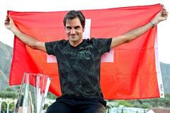 Roger Federer slaví titul v Indian Wells
