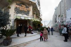 Walled Off hotel, Banksy, Palestina