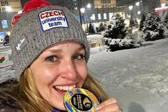 Tereza Kmochová na univerziádě 2017