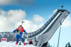 Stíhací závod biatlonistek v Holmenkollenu 2017 (Gabriela Koukalová)