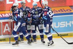 Sparta Praha - Kometa Brno, první čtvrtfinále play off 2017