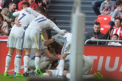 Radost hráčů Realu Madrid