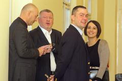 Rittig, Nečasová, Jindra a Michal u soudu