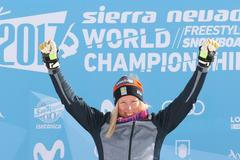 Sandra Näslundová na MS ve snowboardingu a akrobatickém lyžování