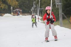 Skiareál Monínec - první sníh a lyžování - 26. října 2016