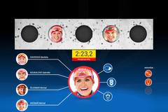 Biatlonová hra - biatlonář - poutací obrázek