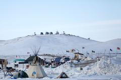 Indiáni proti ropovodu v Severní Dakotě, rezervace Standing Rock