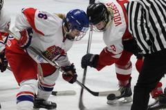 Ženská hokejová reprezentace na kempu ve Znojmě