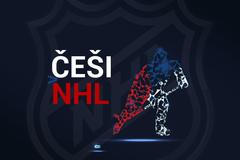 Češi v NHL - poutací obrázek grafiky