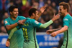 Neymar, Luís Suárez a Ivan Rakitič