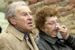 Edgar Krása s manželkou Hanou