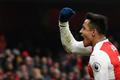 Alexis Sánchez z Arsenalu slaví gól v síti Hullu