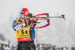 Sprint žen v Ruhpoldingu 2017