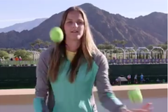 Karolína Plíšková a spol. žonglují