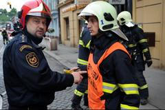 V centru Prahy hořel plyn. Hasiči zavřeli Revoluční