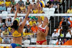 OH 2016, plážový volejbal: Agatha Bednarczuková a Markéta Sluková