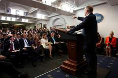 Sean Spicer v Bílém domě