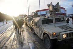 Američtí vojáci v Polsku.