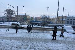 Sněhová kalamita v Brně