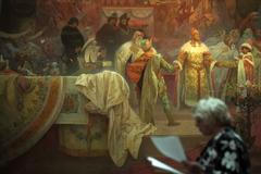 slovanská epopej ve Veletržním paláci