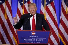 Trump na tiskové konferenci