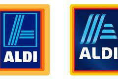 Staré a nové logo Aldi Süd