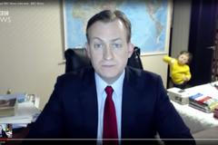 Když děti vtrhnou do vysílání BBC