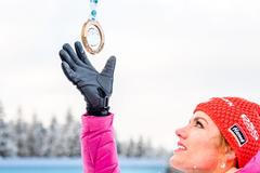 Gabriela Soukalová v Oberhofu 2017